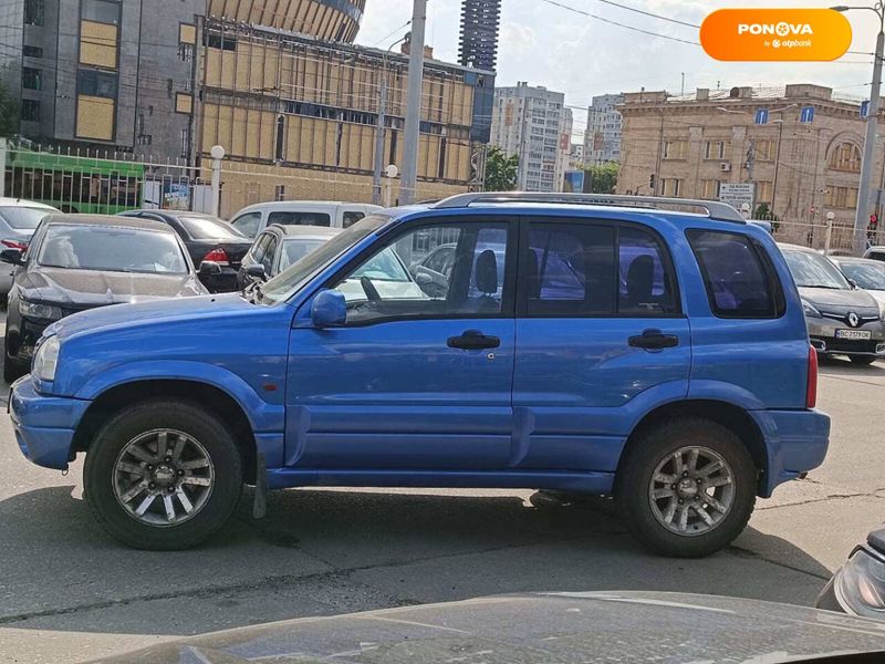 Suzuki Grand Vitara, 2004, Бензин, 2 л., 228 тис. км, Позашляховик / Кросовер, Синій, Харків 107952 фото