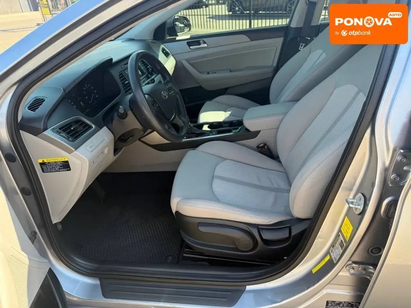 Hyundai Sonata, 2015 р., Гібрид (MHEV), 213 тис. км, Седан, Сірий, Київ AT-10403961 фото