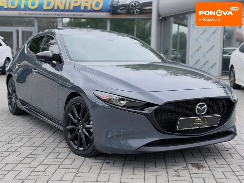 Mazda 3, 2021 р., Бензин, 130 тис. км, Хетчбек, Сірий, Дніпро (Дніпропетровськ) AT-10418168 фото