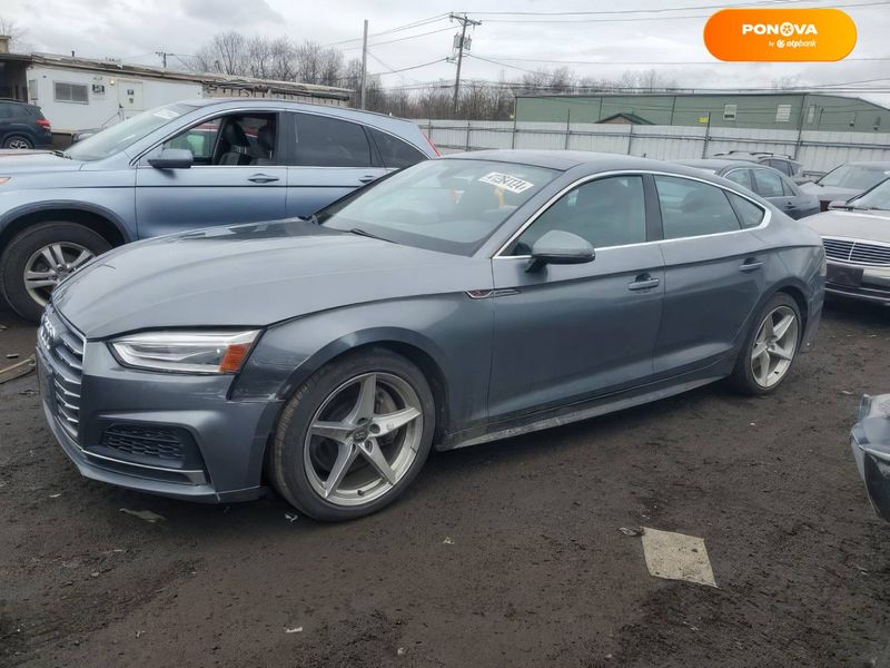 Audi A5 Sportback, 2018, Бензин, 2 л., 176 тыс. км, Лифтбек, Серый, Коломыя Cars-EU-US-KR-35300 фото