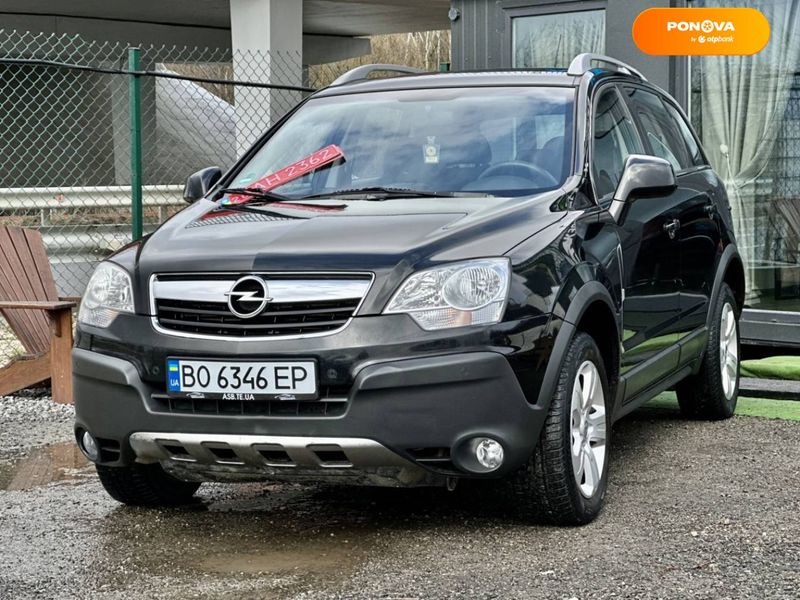 Opel Antara, 2006, Дизель, 2 л., 194 тис. км, Позашляховик / Кросовер, Чорний, Тернопіль 29428 фото