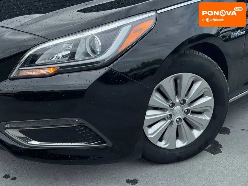Hyundai Sonata, 2016 р., Гібрид (HEV), 195 тис. км, Седан, Чорний, Рівне AT-10417709 фото