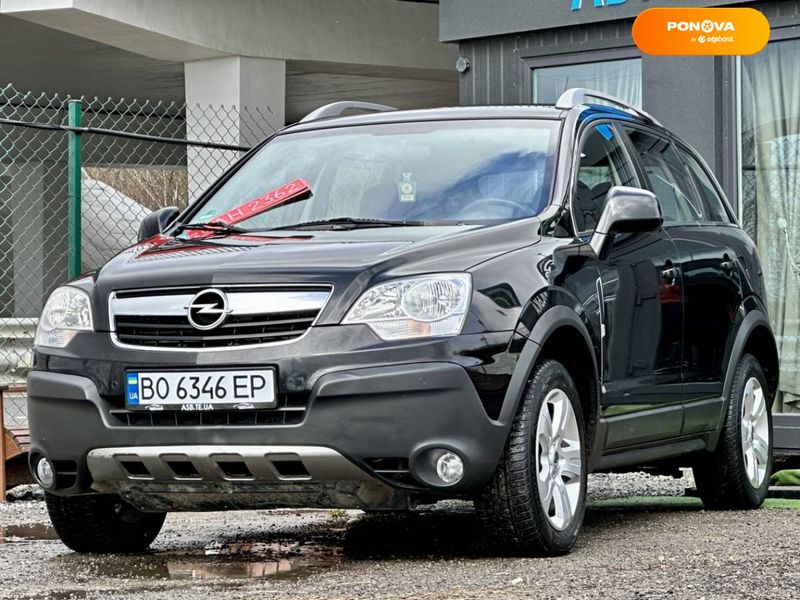 Opel Antara, 2006, Дизель, 2 л., 194 тис. км, Позашляховик / Кросовер, Чорний, Тернопіль 29428 фото