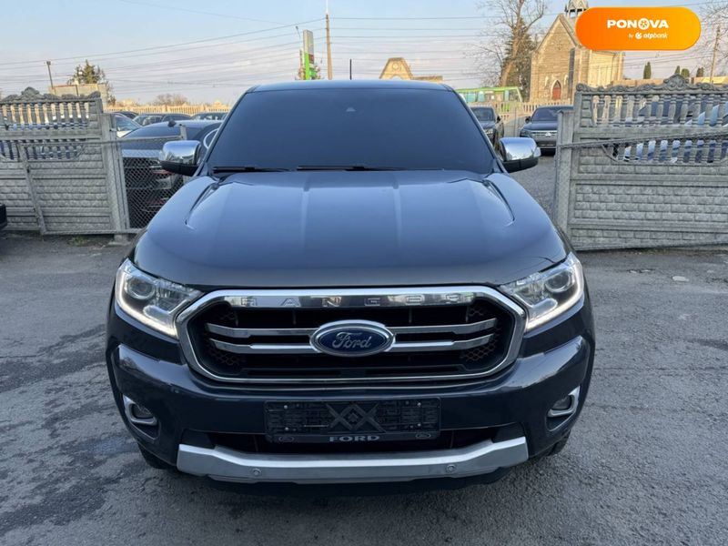 Ford Ranger, 2019, Дизель, 2 л., 177 тыс. км, Пікап, Серый, Тернополь Cars-Pr-56087 фото
