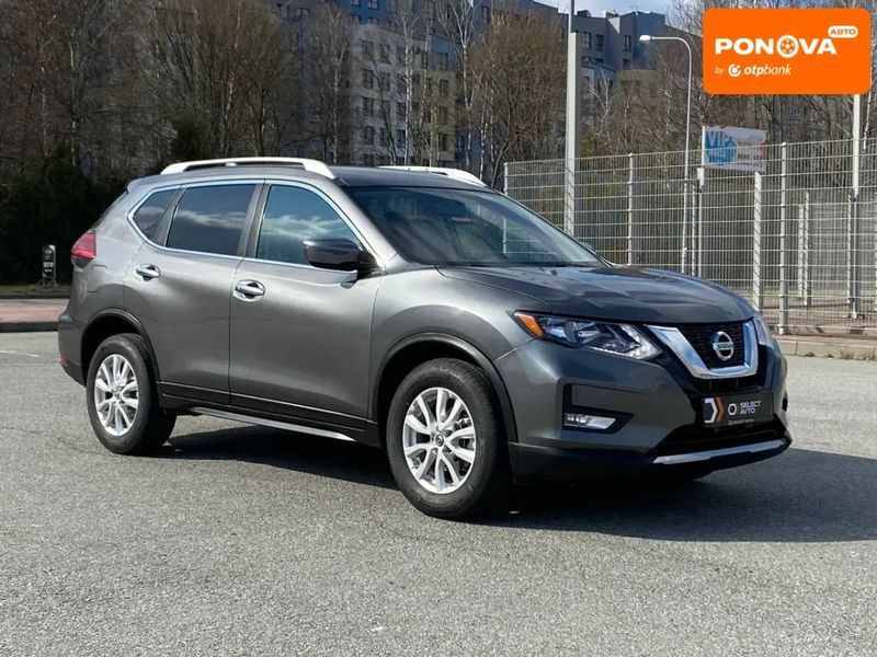 Nissan Rogue, 2017 р., Бензин, 179 тис. км, Позашляховик / Кросовер, Сірий, Львів AT-10400661 фото