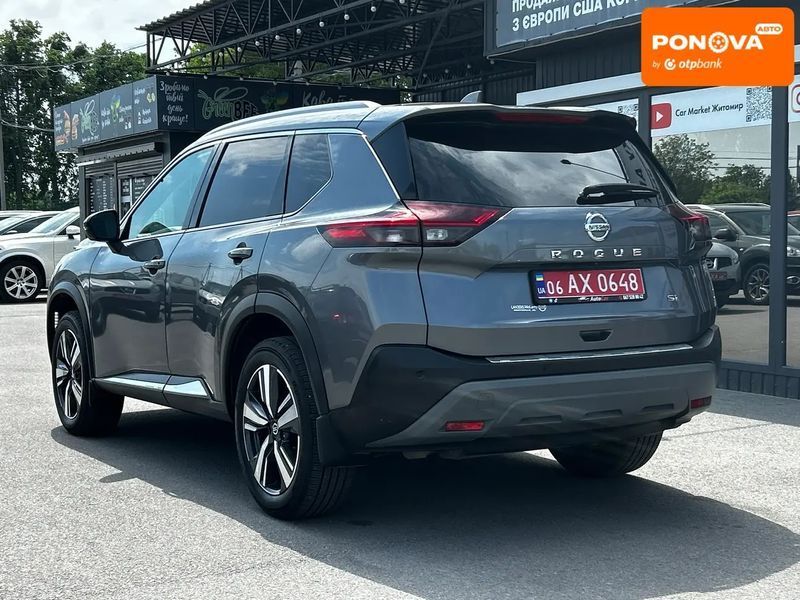 Nissan Rogue, 2021 р., Бензин, 150 тис. км, Позашляховик / Кросовер, Сірий, Житомир AT-10417906 фото