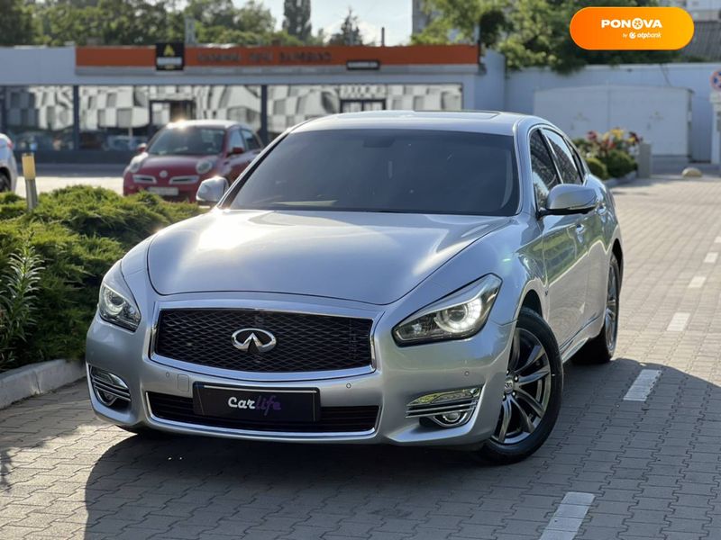 Infiniti Q70, 2017, Бензин, 3.7 л., 160 тис. км, Седан, Сірий, Одеса 99526 фото