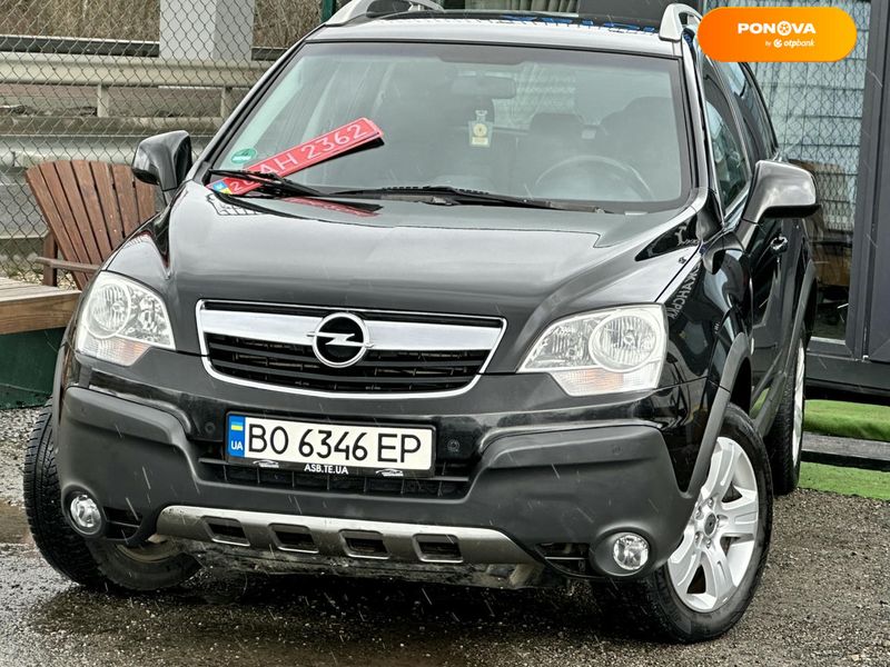 Opel Antara, 2006, Дизель, 2 л., 194 тис. км, Позашляховик / Кросовер, Чорний, Тернопіль 29428 фото