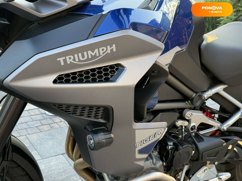 Triumph Tiger, 2022, Бензин, 1160 см³, 1 тис. км, Мотоцикл Спорт-туризм, Синій, Київ moto-100827 фото