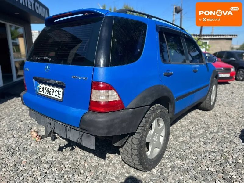 Mercedes-Benz M-Class, 2002 р., Газ пропан-бутан / Бензин, 316 тис. км, Позашляховик / Кросовер, Синій, Сміла AT-10419846 фото
