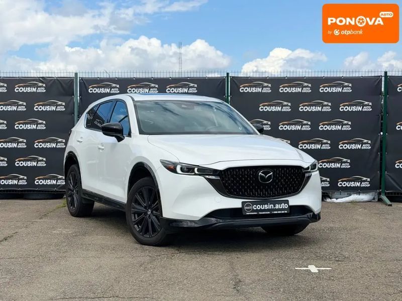 Mazda CX-5, 2023 р., Бензин, 16 тис. км, Позашляховик / Кросовер, Білий, Київ AT-10421451 фото