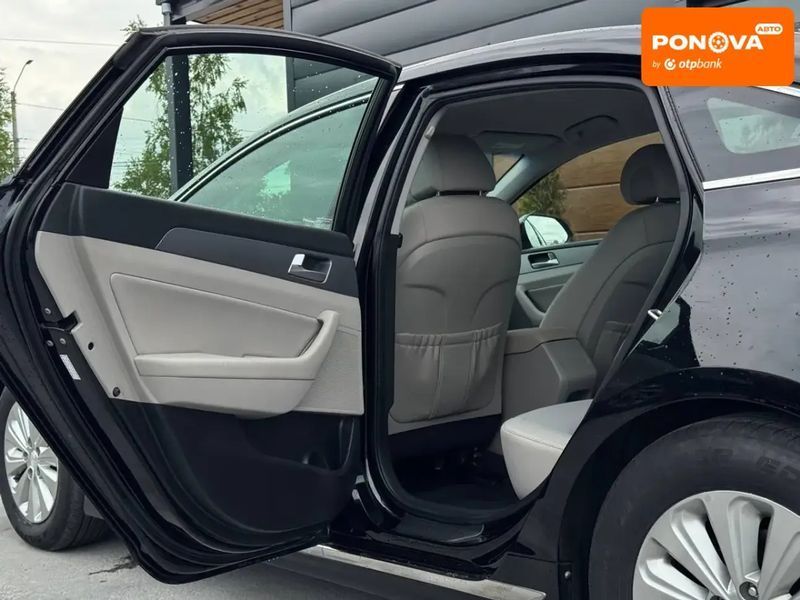 Hyundai Sonata, 2016 р., Гібрид (HEV), 195 тис. км, Седан, Чорний, Рівне AT-10417709 фото