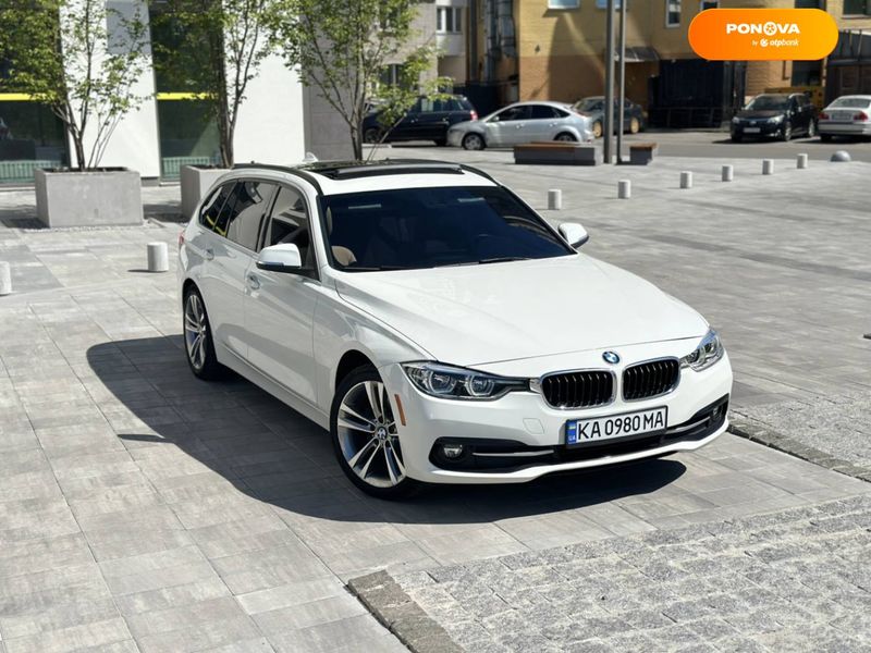 BMW 3 Series, 2017, Дизель, 2 л., 119 тыс. км, Универсал, Белый, Киев Cars-Pr-67258 фото