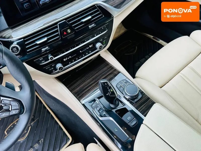 BMW 5 Series, 2017 р., Бензин, 209 тис. км, Седан, Синій, Харків AT-10405256 фото