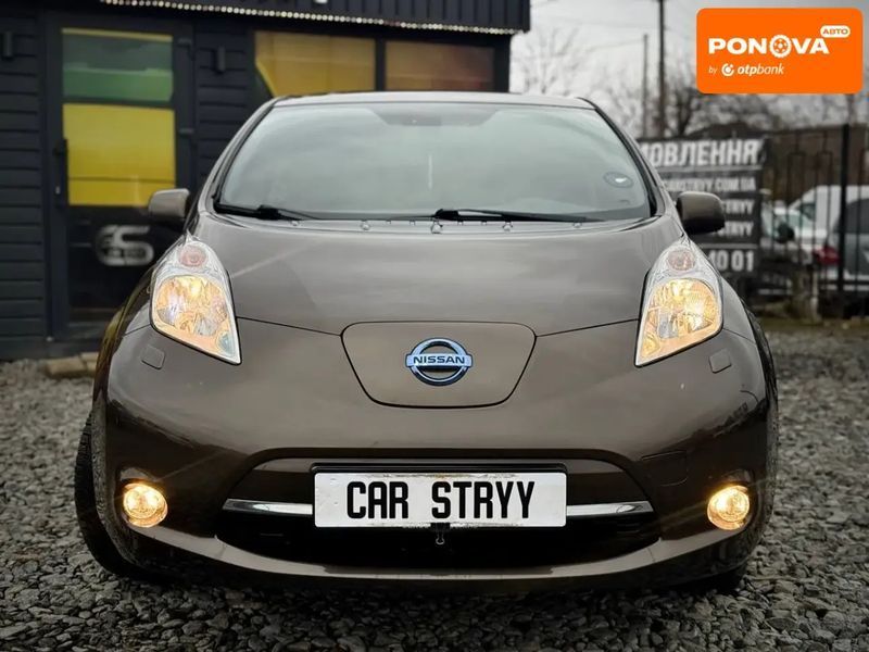 Nissan Leaf, 2016 р., Електро, 147 тис. км, Хетчбек, Коричневий, Стрий AT-10406220 фото