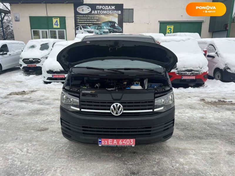 Volkswagen Transporter, 2017, Дизель, 2 л., 189 тис. км, Мінівен, Сірий, Луцьк 16211 фото