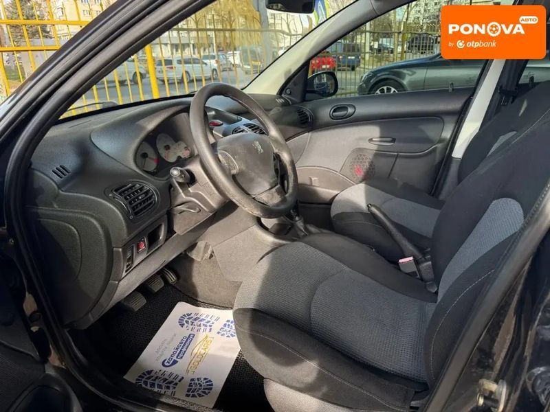 Peugeot 206, 2005 г., Бензин, 42 тыс. км, Хетчбек, Чорный, Львов AT-10402366 фото