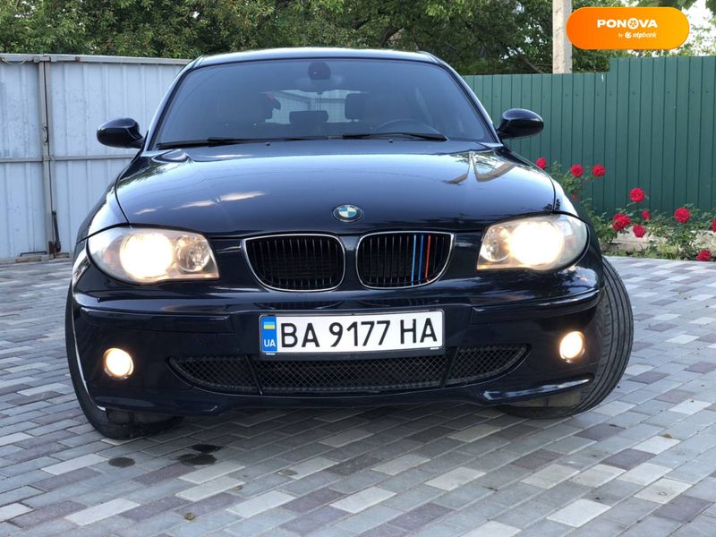 BMW 1 Series, 2005, Бензин, 2 л., 199 тис. км, Хетчбек, Синій, Кропивницький (Кіровоград) Cars-Pr-61646 фото