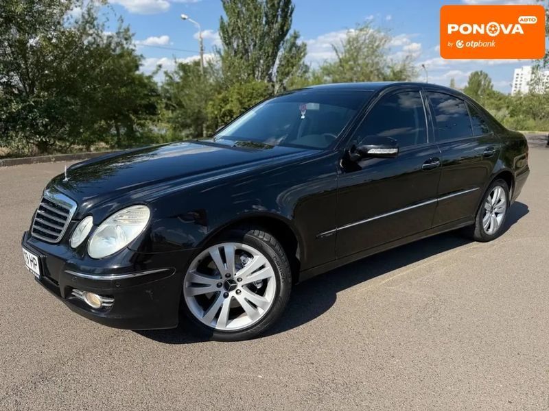 Mercedes-Benz E-Class, 2008 р., Дизель, 295 тис. км, Седан, Чорний, Кривий Ріг AT-10396340 фото