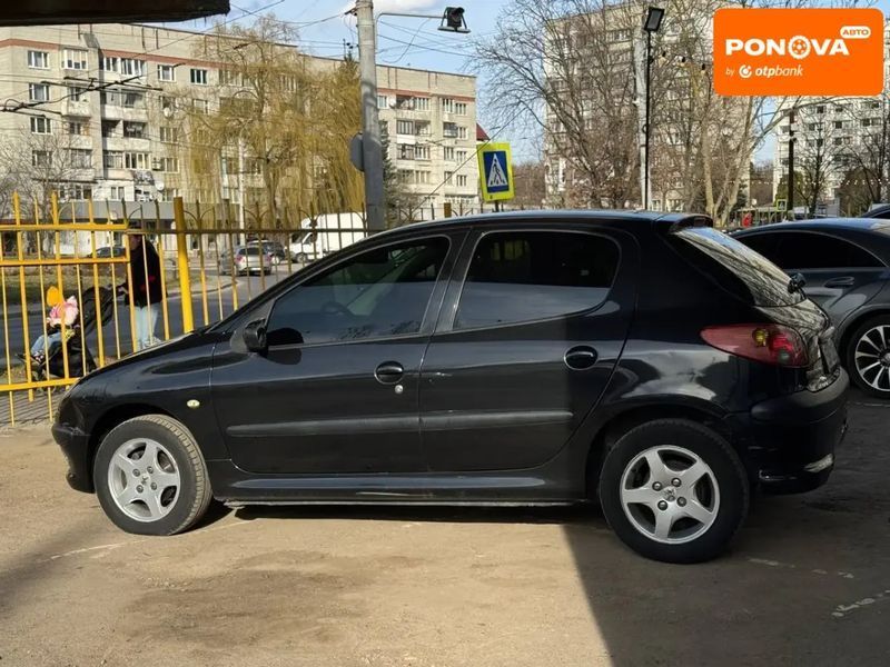 Peugeot 206, 2005 г., Бензин, 42 тыс. км, Хетчбек, Чорный, Львов AT-10402366 фото