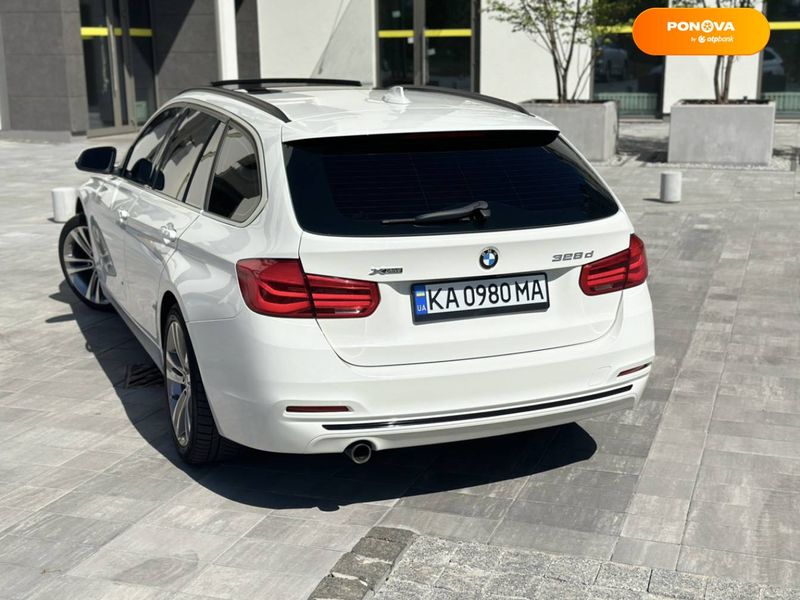 BMW 3 Series, 2017, Дизель, 2 л., 119 тыс. км, Универсал, Белый, Киев Cars-Pr-67258 фото