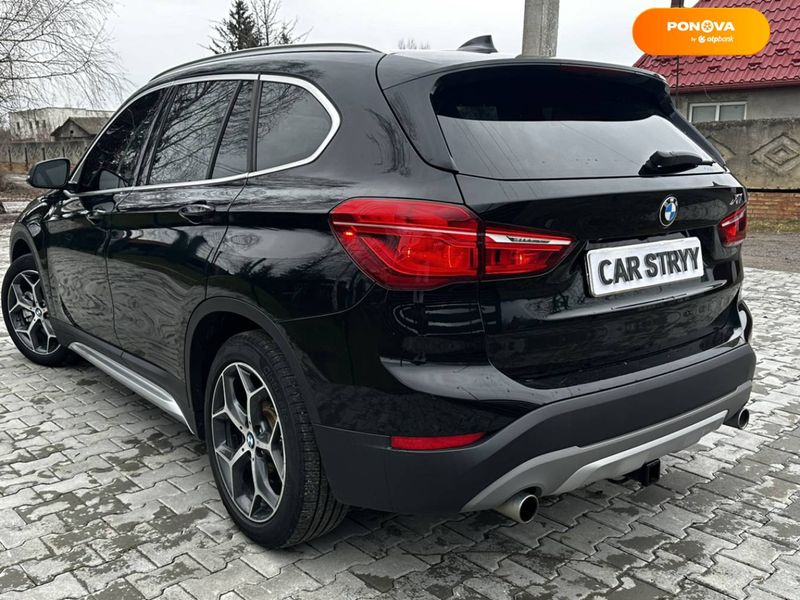 BMW X1, 2017, Бензин, 2 л., 224 тис. км, Позашляховик / Кросовер, Чорний, Стрий 18880 фото