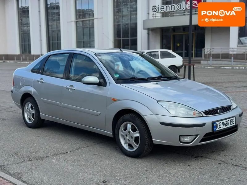 Ford Focus, 2002 р., Бензин, 112 тис. км, Седан, Сірий, Дніпро (Дніпропетровськ) AT-10418036 фото