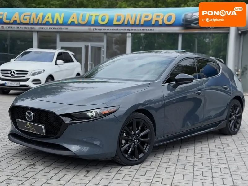 Mazda 3, 2021 р., Бензин, 130 тис. км, Хетчбек, Сірий, Дніпро (Дніпропетровськ) AT-10418168 фото
