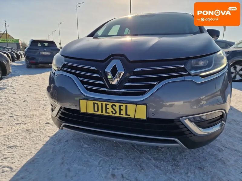 Renault Espace, 2015 р., Дизель, 197 тис. км, Мінівен, Сірий, Вінниця AT-10407573 фото