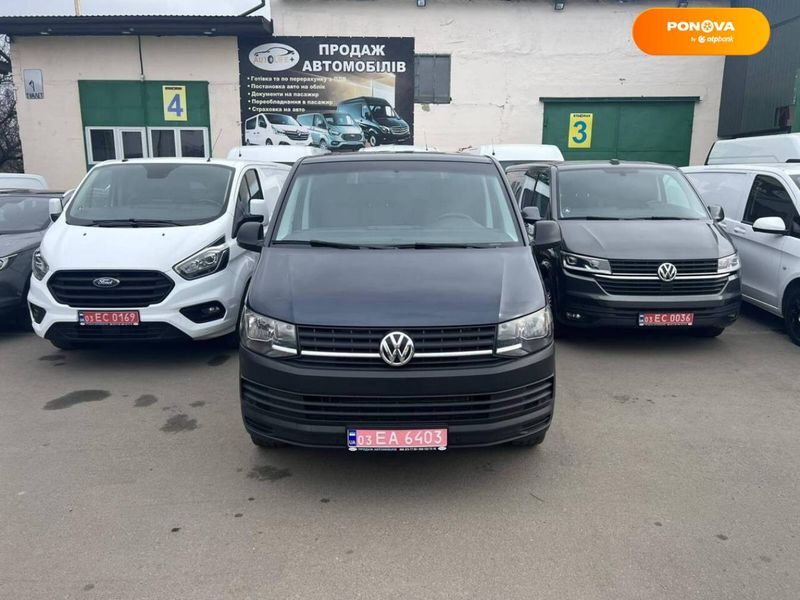 Volkswagen Transporter, 2017, Дизель, 2 л., 189 тыс. км, Минивен, Серый, Луцк 16211 фото