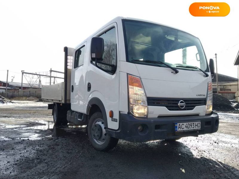 Nissan Cabstar, 2012, Дизель, 2.49 л., 75 тис. км, Борт, Білий, Луцьк 44813 фото