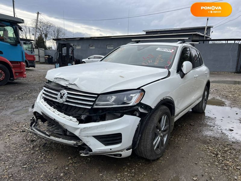 Volkswagen Touareg, 2014, Дизель, 3 л., 198 тыс. км, Внедорожник / Кроссовер, Белый, Стрый 45054 фото