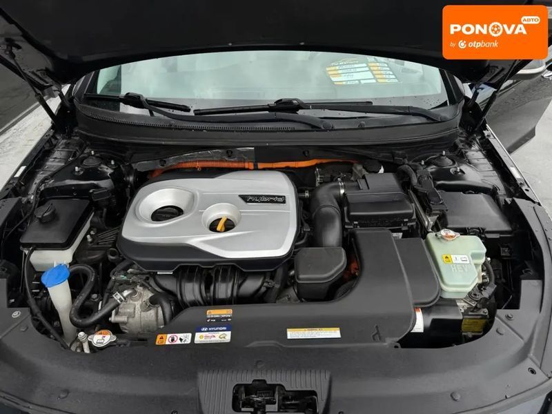 Hyundai Sonata, 2016 р., Гібрид (HEV), 195 тис. км, Седан, Чорний, Рівне AT-10417709 фото