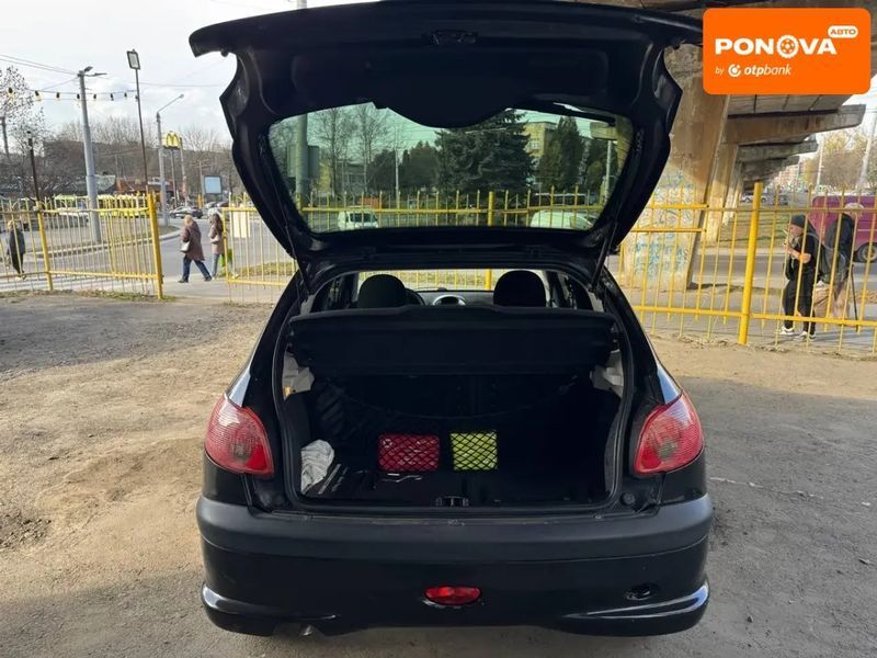 Peugeot 206, 2005 г., Бензин, 42 тыс. км, Хетчбек, Чорный, Львов AT-10402366 фото