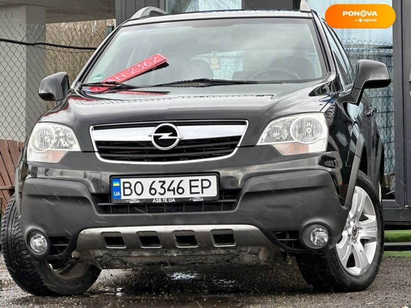 Opel Antara, 2006, Дизель, 2 л., 194 тыс. км, Внедорожник / Кроссовер, Чорный, Тернополь 29428 фото