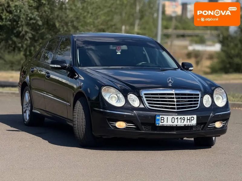 Mercedes-Benz E-Class, 2008 р., Дизель, 295 тис. км, Седан, Чорний, Кривий Ріг AT-10396340 фото