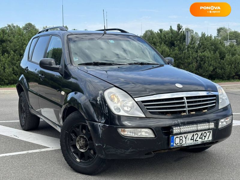 SsangYong Rexton, 2005, Дизель, 2.7 л., 306 тис. км, Позашляховик / Кросовер, Чорний, Київ 108341 фото