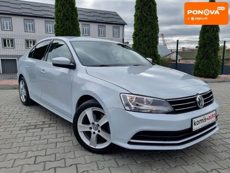 Volkswagen Jetta, 2017 р., Бензин, 164 тис. км, Седан, Сірий, Вінниця AT-10409909 фото
