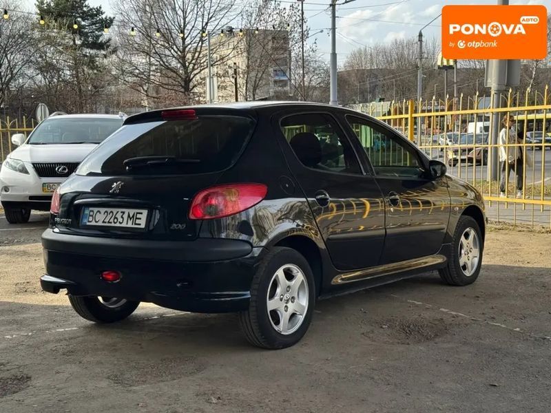 Peugeot 206, 2005 г., Бензин, 42 тыс. км, Хетчбек, Чорный, Львов AT-10402366 фото