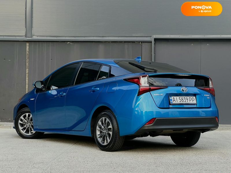 Toyota Prius, 2019, Гібрид (HEV), 1.8 л., 65 тис. км, Хетчбек, Синій, Київ 102538 фото