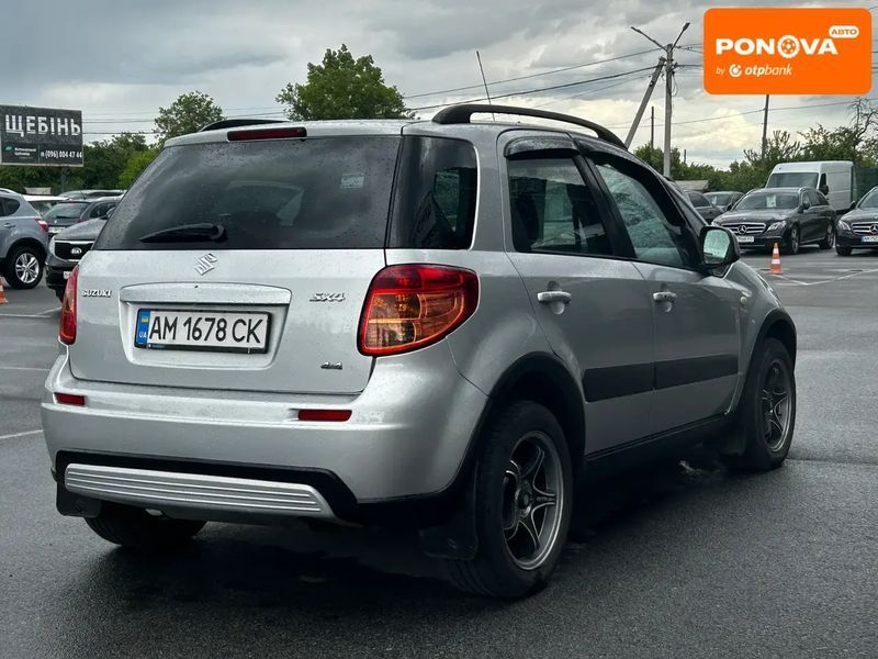Suzuki SX4, 2008 р., Газ пропан-бутан / Бензин, 181 тис. км, Хетчбек, Сірий, Житомир AT-10418550 фото