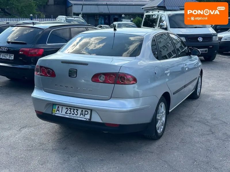 SEAT Cordoba, 2006 р., Бензин, 110 тис. км, Седан, Сірий, Кам'янське (Дніпродзержинськ) AT-10417414 фото