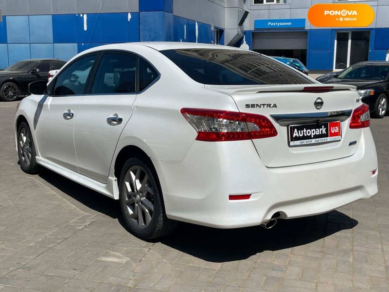 Nissan Sentra, 2013, Бензин, 1.8 л., 135 тыс. км, Седан, Белый, Одесса 39197 фото