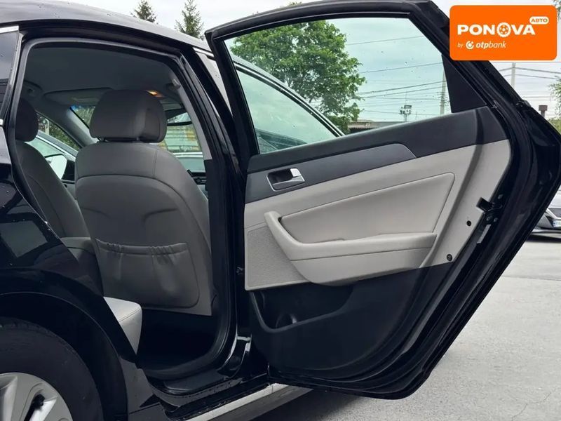 Hyundai Sonata, 2016 р., Гібрид (HEV), 195 тис. км, Седан, Чорний, Рівне AT-10417709 фото