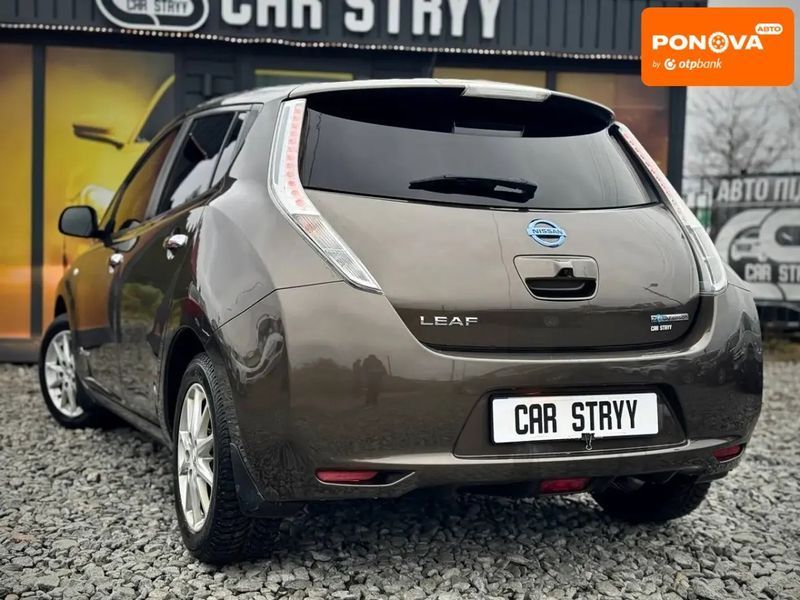 Nissan Leaf, 2016 р., Електро, 147 тис. км, Хетчбек, Коричневий, Стрий AT-10406220 фото