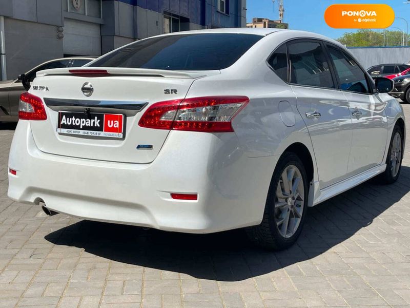 Nissan Sentra, 2013, Бензин, 1.8 л., 135 тыс. км, Седан, Белый, Одесса 39197 фото