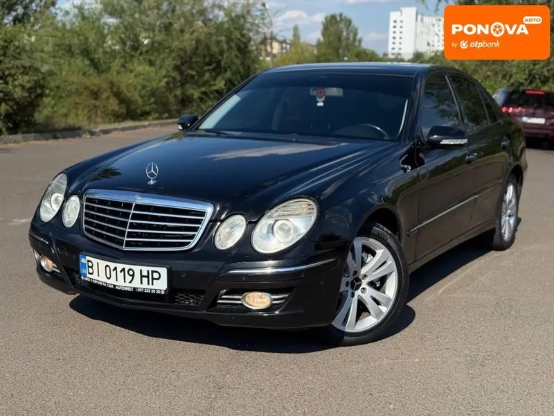 Mercedes-Benz E-Class, 2008 р., Дизель, 295 тис. км, Седан, Чорний, Кривий Ріг AT-10396340 фото