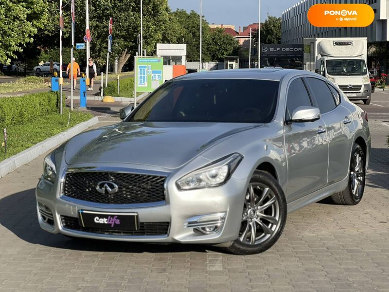 Infiniti Q70, 2017, Бензин, 3.7 л., 160 тис. км, Седан, Сірий, Одеса 99526 фото