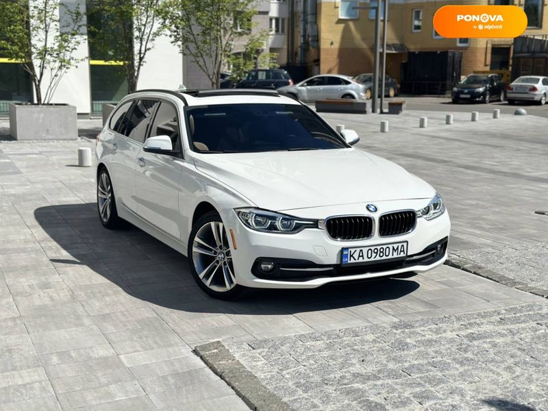 BMW 3 Series, 2017, Дизель, 2 л., 119 тыс. км, Универсал, Белый, Киев Cars-Pr-67258 фото