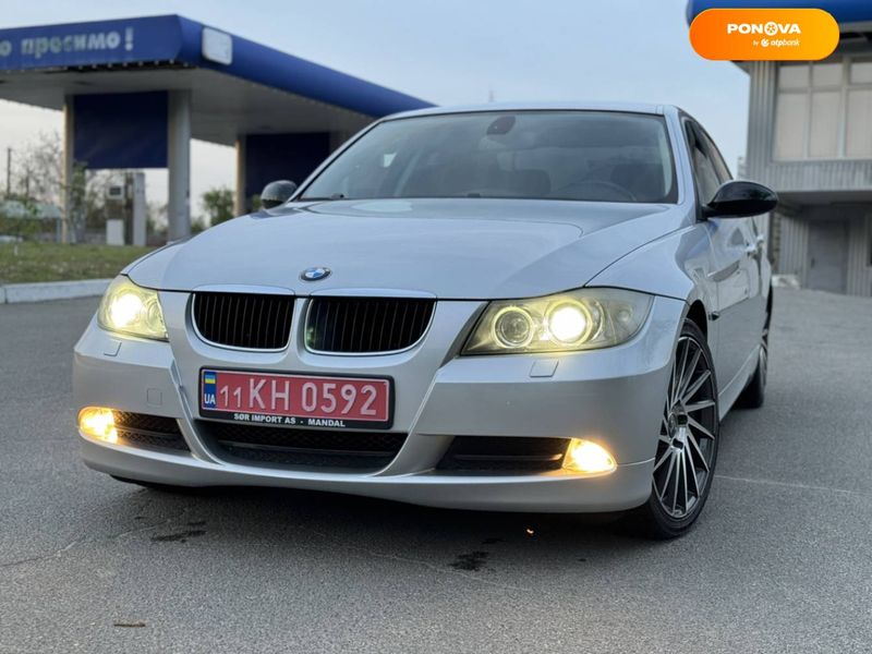 BMW 3 Series, 2008, Бензин, 2 л., 225 тыс. км, Седан, Серый, Лубни Cars-Pr-67428 фото